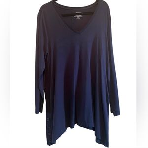 Chico's Women's Navy Tunic size large